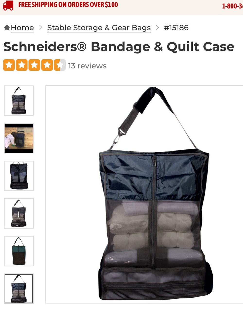 Schneider’s Bandage & Quilt Bag